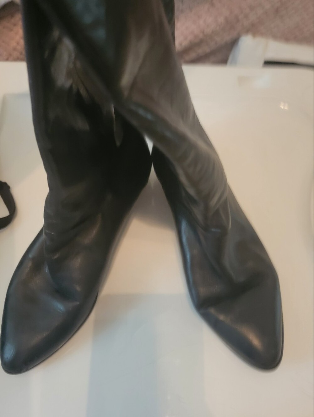 Leather Pirate Boots